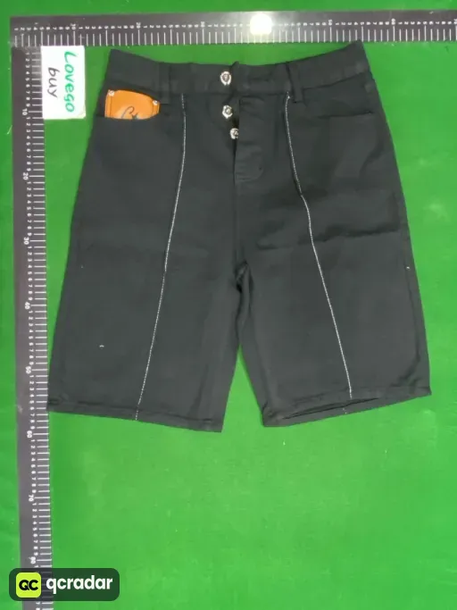 001 black shorts