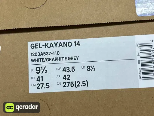 尺码:43.5