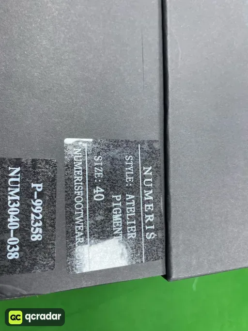 Black fabric print (original packaging)