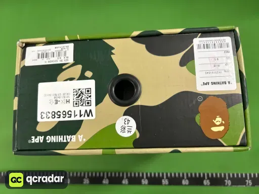尺码:43=US9.5
