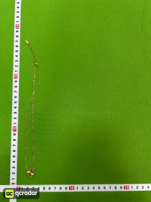 金镭射项链