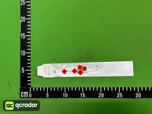 银尾链15MM大红
